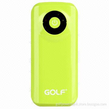 Mobile Power Banks with Power Indicator, 5,200mAh Capacity